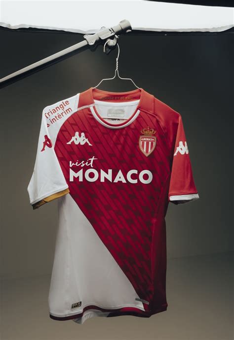 Kappa Unveil Monaco 23/24 Home Shirt - SoccerBible