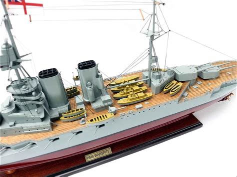 HMS Warspite Warship Model | Wooden Battleship Model