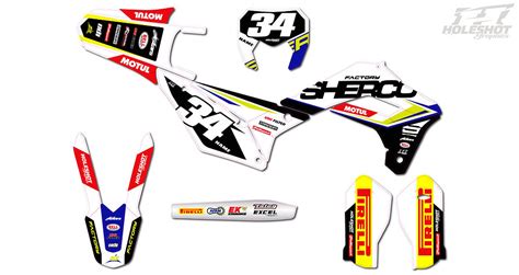 SHERCO GRAPHIC KITS | Holeshot Graphics