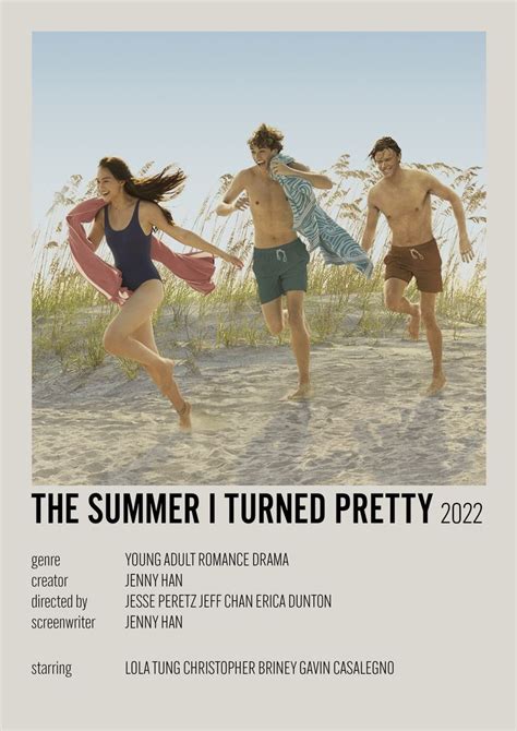 the summer i turned pretty mini poster | Pretty movie, Film posters ...