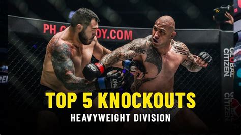 Top 5 Heavyweight Knockouts | ONE Highlights - ONE Championship – The ...