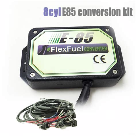 8 Cylinder E85 conversion kit Flex Fuel ethanol alternative fuel with Cold Start Asst ...