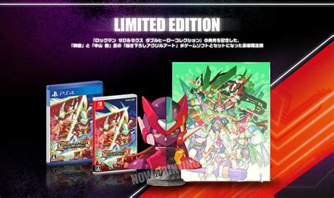 Mega Man Zero/ZX Legacy Collection Japanese Box Art and eCapcom Limited Edition Revealed ...