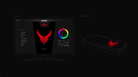 PowerColor RED DEVIL new symbol design, UI and artworks :: Behance