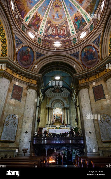 The Church at the Carmelite Stella Maris Monastery on Mount Carmel ...