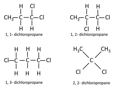 Isomers Of Dichloropropane