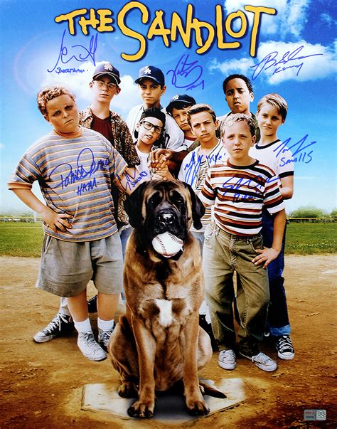 The Sandlot Cast Autographed Movie Poster 16x20 Photo with Patrick ...