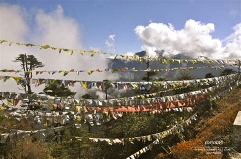 Prayer flags, Bhutan - Purimani