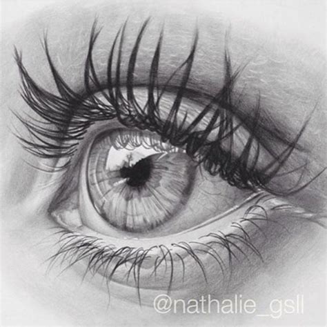 regram @worldofartists Good ole' graphite eye drawing by @nathalie_gsll - worldofartists.co 2 ...