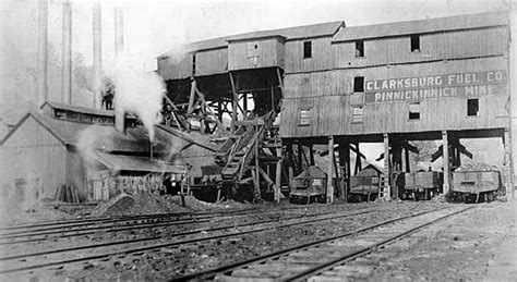 West Virginia Coal Mines 1940s | coal mining: Pinnickinnick mine, Clarksburg, West Virginia ...