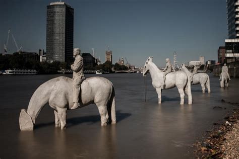 The Rising Tide - Underwater Sculpture by Jason deCaires Taylor