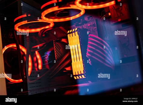 RGB Gaming PC Components Stock Photo - Alamy