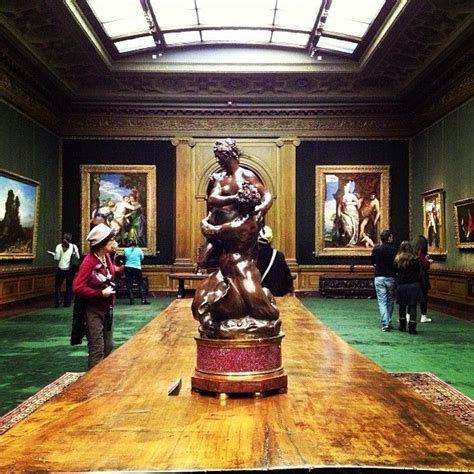 The Frick Collection in New York, NY... All visitors, including groups of art students, are ...