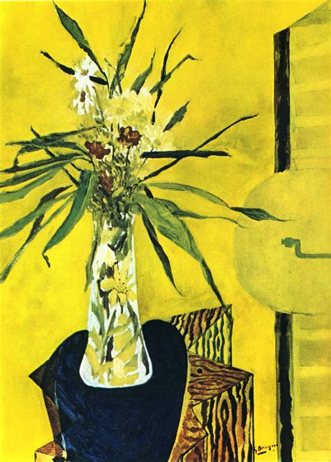 Still life with flowers - Georges Braque - WikiPaintings.org