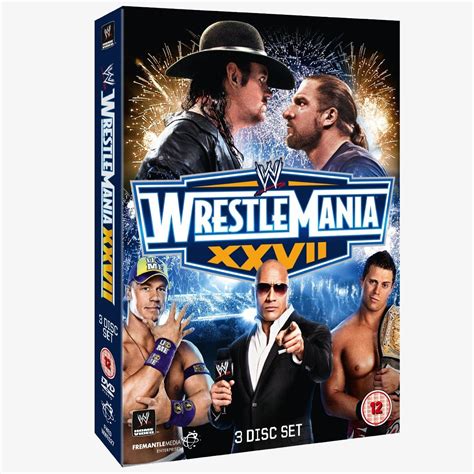 WWE WrestleMania 27 DVD – wrestlingshop.com