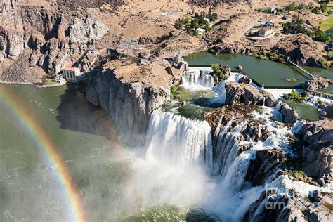 Shoshone Falls Rainbow Photograph by John Ferrante - Fine Art America