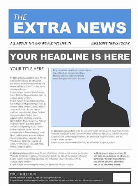 Newspaper Templates For Google Docs Modern Layout Programs Are Largely ...