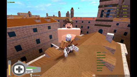 roblox attack on titan - YouTube