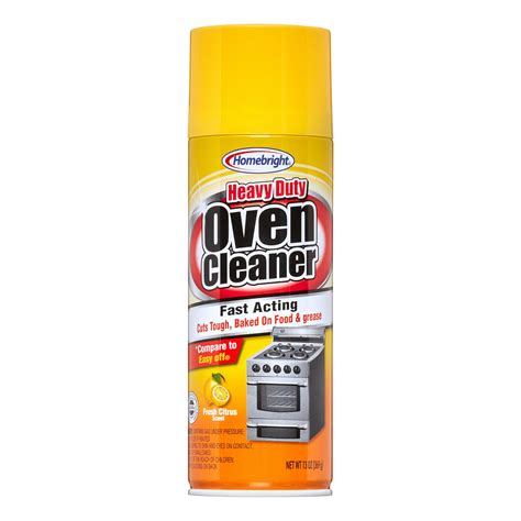 Homebright Heavy Duty Oven Cleaner Spray, Lemon, 13 Oz - Walmart.com