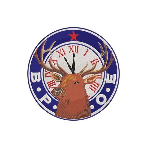 BPOE ELKS Lodge Emblem or Logo Digital Embroidery Design | Etsy | Emblems, Digital embroidery ...