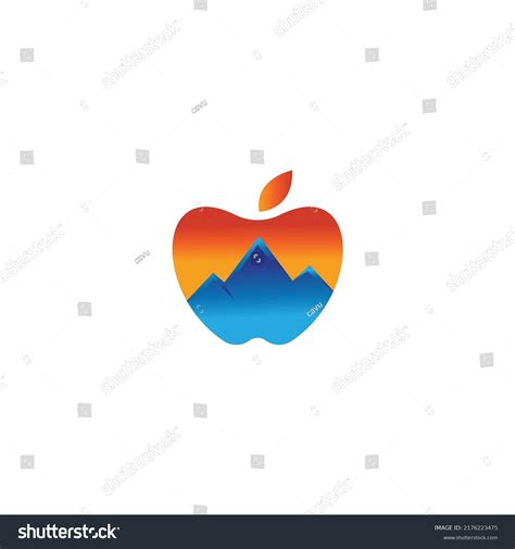 Apple Logo Color Vector Creative Design Stock Vector (Royalty Free ...