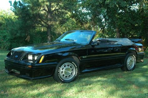 Black 1984 Ford Mustang Convertible - MustangAttitude.com Photo Detail