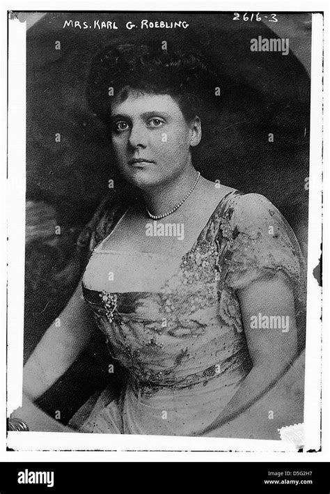 Mrs. Karl G. Roebling (LOC Stock Photo - Alamy