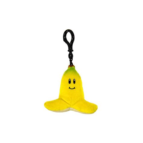 Mario Kart – Banana Mochi-Mochi Clip On Plush Hanger – Sunnygeeks