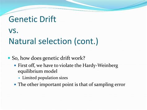 PPT - Genetic Drift PowerPoint Presentation, free download - ID:1737189