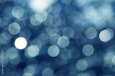 Abstract blue color blur blinking background. Soft focus. Stock Photo | Adobe Stock