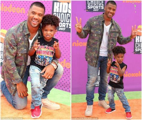 Russell Wilson and Step Son Hit the Nick Kids' Choice Awards ⋆ Terez ...