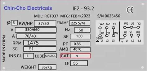 How to Read a Motor Nameplate- Electrical Volt