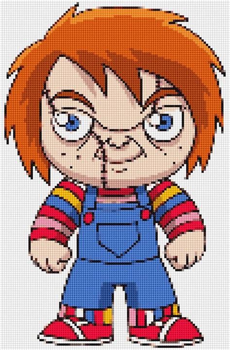 Chucky Pixel Art Minecraft Pixel Art Pixel Drawing | Images and Photos ...