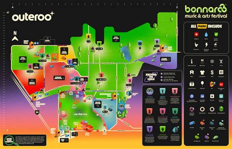 Bonnaroo 2024 Maps - Deni Morgan