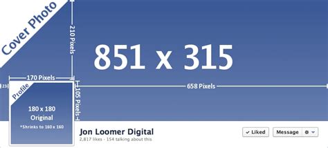 New Facebook Profile Photo Size Impacts Cover Photos [Infographic] - Jon Loomer Digital