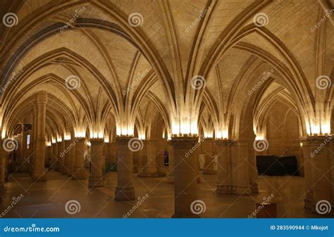 Inside the Main Hall editorial stock image. Image of medieval - 283590944