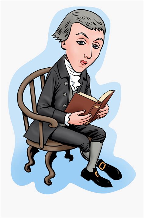 Collection Of Free Burthen - Thomas Jefferson Sitting Cartoon , Free Transparent Clipart ...