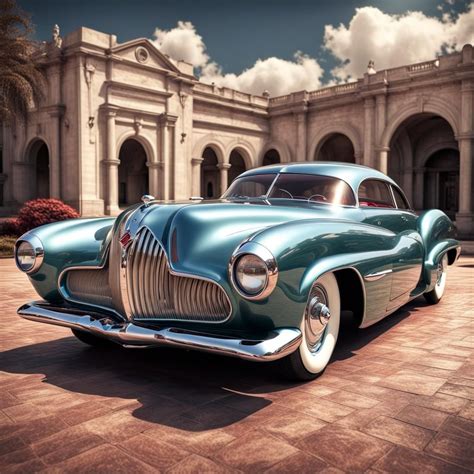 1950s concept car inspired by Pegasus, grand, beautiful, elegant - AI ...