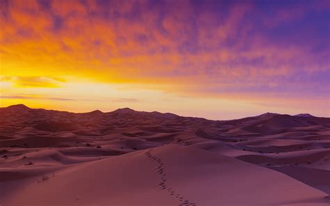 Sahara Desert Sand Dunes - Wallpaper, High Definition, High Quality, Widescreen