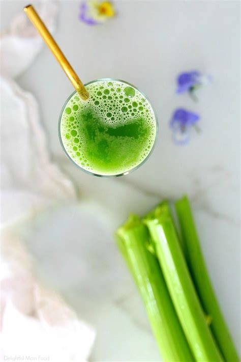 Celery Juice (Weight Loss Recipe + Health Benefits) - Delightful Mom Food