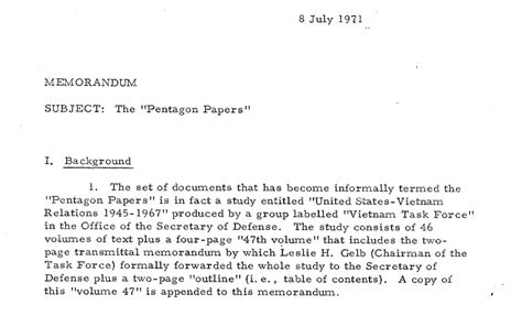 Decades later, CIA's damage assessment for the "Pentagon Papers" leak ...