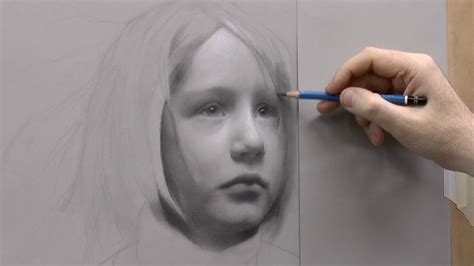 "Static" – Portrait Drawing of a Child, Part 4 of 5 - YouTube