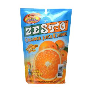 ZESTO JUICE DRINK ORANGE 200MLX10 – SRS Sulit