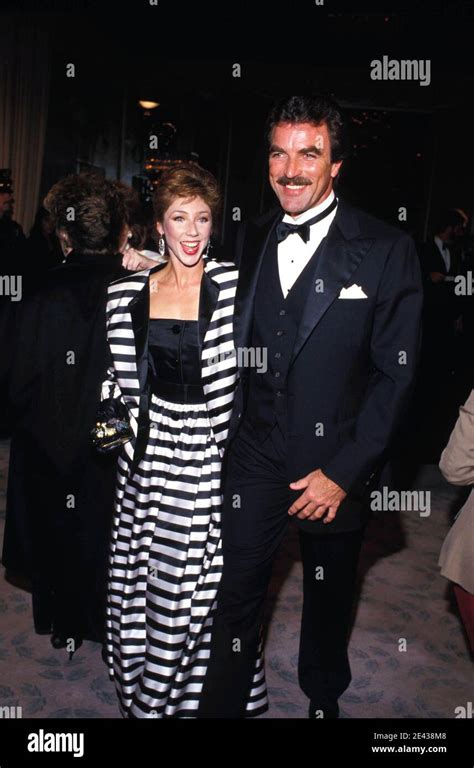 Jillie Mack and Tom Selleck 1987 Credit: Ralph Dominguez/MediaPunch ...