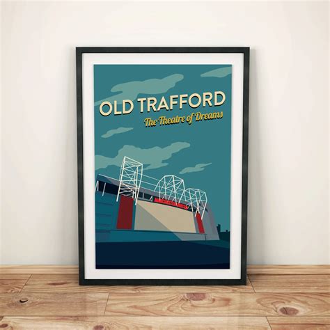 Old Trafford Manchester United Stadium Print