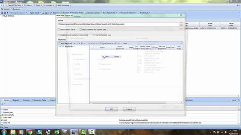 EnCase 7 keyword searches - YouTube