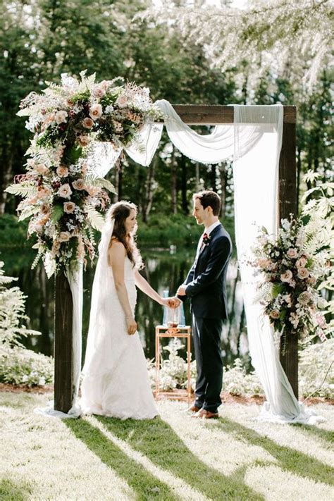 Unique Wedding Ceremony Arch Ideas - Orange Blossom Bride | Wedding ...