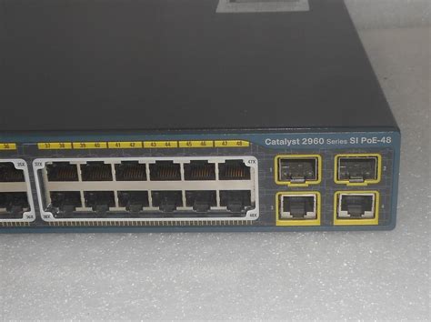 Cisco Catalyst 2960 Series SI PoE 48-Port Ethernet Switch WS-C2960-48PST-S | eBay