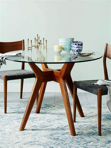 west elm Jensen 4 Seater Round Dining Table at John Lewis & Partners