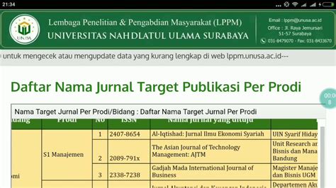 Contoh Jurnal Terakreditasi - Download Contoh Lengkap Gratis ️